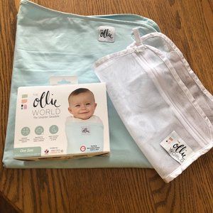 The Ollie World The Smarter Swaddle Baby One Size Blue